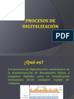 PROCESOS DE DIGITALIZACIÓN