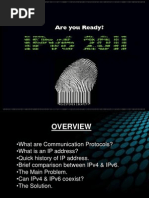 Download IPv6 IPv4 Presentation by Shaheer SN112812146 doc pdf