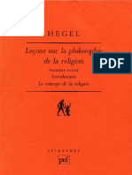 HEGEL-Leçons-sur-la-Philosophie-de-la-Religion-Berlin-1821-1831-Volume-1-LE-CONCEPT-DE-LA-RELIGION-Pierre-Garniron-Paris-1996
