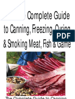 The Complete Guide To Canning Freezing Curing and Smoking Meat Fish and Game