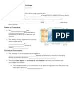 Chapter 3.1 - Community Ecology Name: - Limiting Factors