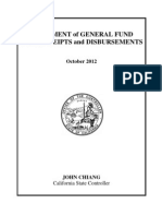 CA State Controller October 2012 Financial Statement