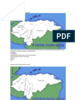 Divisiones Terriotoriales de Honduras