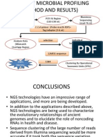 Overview Microbial Profiling (Method and Results)