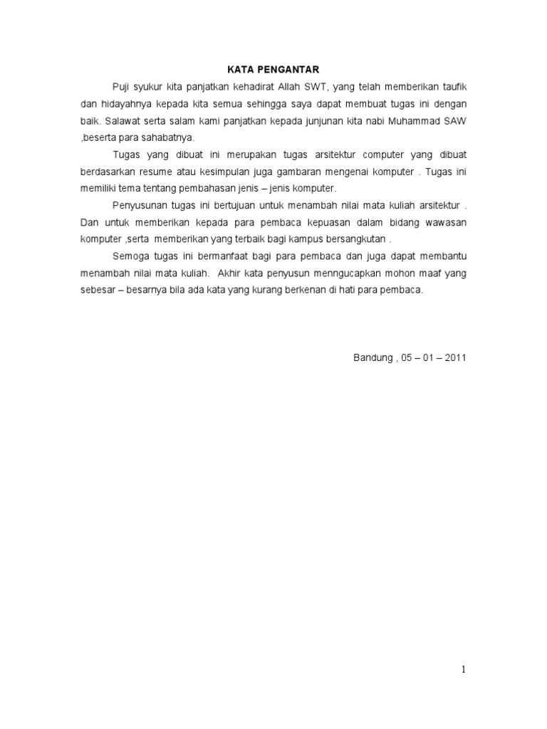 Contoh Makalah Aplikasi Komputer