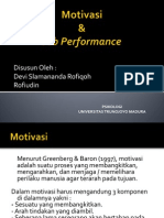 Kel.5 (Devi S.R) Motivasi&Job Performance