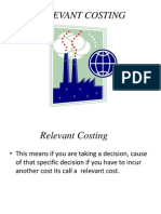 Relevant Costing