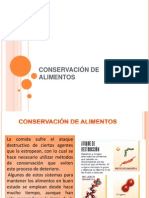 Conservación de Alimentos