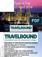 Thailand Trip 11-21 April 2014: Ysgol Gyfun Gymraeg Glantaf