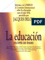 Delors_s La Educacion Encierra Un Tesoro