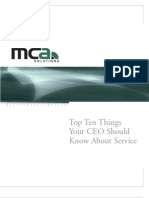 Top 10 Things Your Ceo Should Know About Service