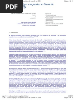 Análise de perigos em pontos críticos de controle no SDN