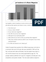 Questionnaire For Target Audience