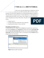 Visual C++ 2008 Tutorial