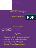 GSX ID Manager Demonstration
