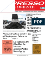 Expresso de Oriente 12 de Noviembre Del 2012