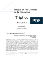 Berias, Marcelo - Tríptico - Conceptos de Historia