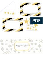 New Years Party Printables