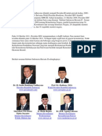 Presiden Susilo Bambang Yudhoyono Dilantik Menjadi Presiden RI Untuk Periode Kedua
