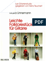 LINNEMANN Maria - Leichte Folklorestucke Fur Gitarre (Guitar - Chitarra)