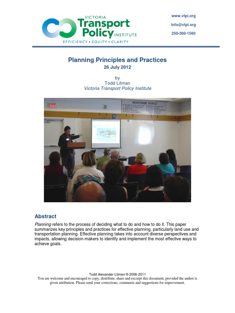 Planning | PDF