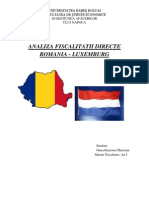 Fiscalitatea Directa in Luxemburg