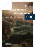 Novidades Documenta e Sistema Solar - Novembro 2012