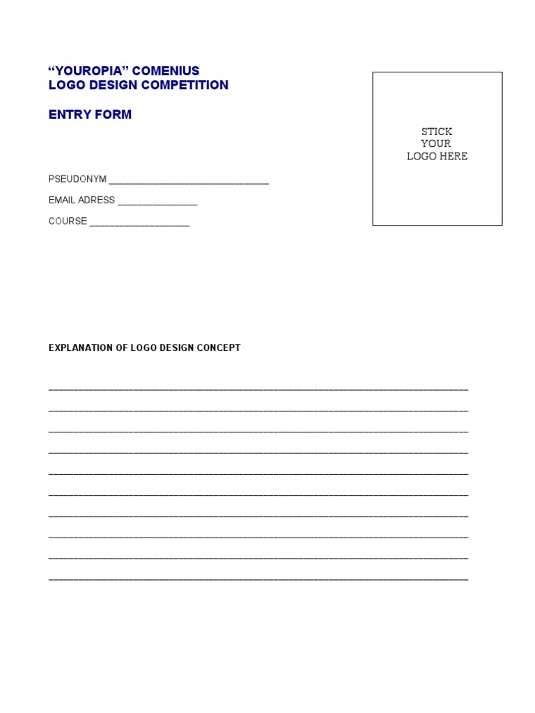 Entry Form | PDF | Career & Growth | Business