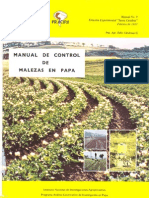 Manual de Control de Malezas en Papa