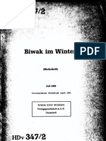 HDV 347-1 Biwak Im Winter (Merkschrift) (Jul 1959)