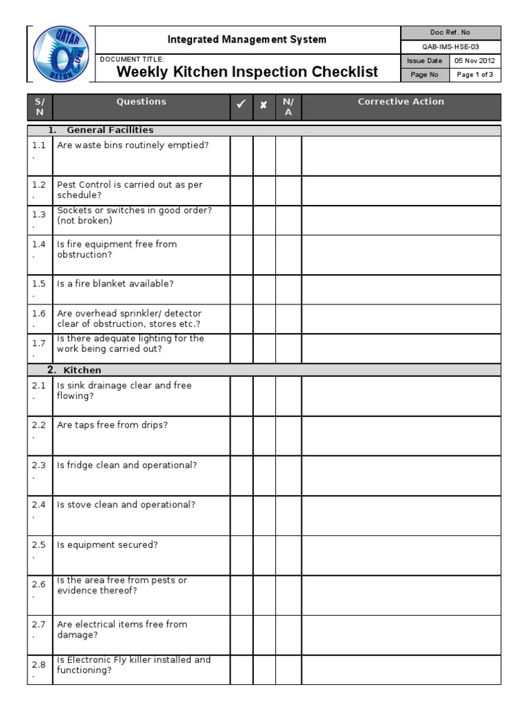 hse-03-kitchen-inspection-checklist-pdf-kitchen-building