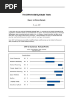 DAT Sample Report