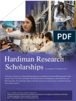 Hardiman Scholarship Poster