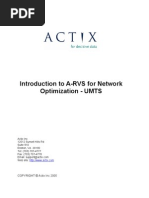 Actix Analyzer Training Manual For 3G