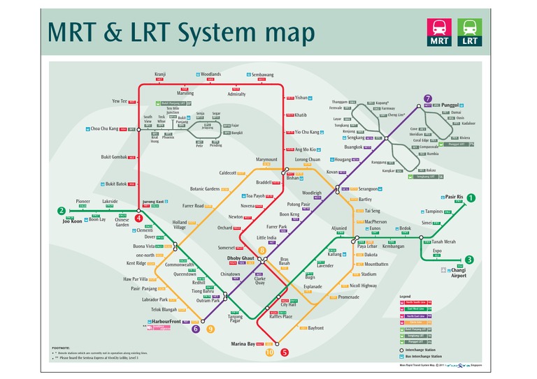MRT - SG Map | PDF