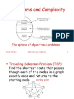 Algorithms and Complexity: The Sphere of Algorithmic Problems