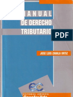 Manual de Derecho Tributario - Jose Luis Zavala Ortiz