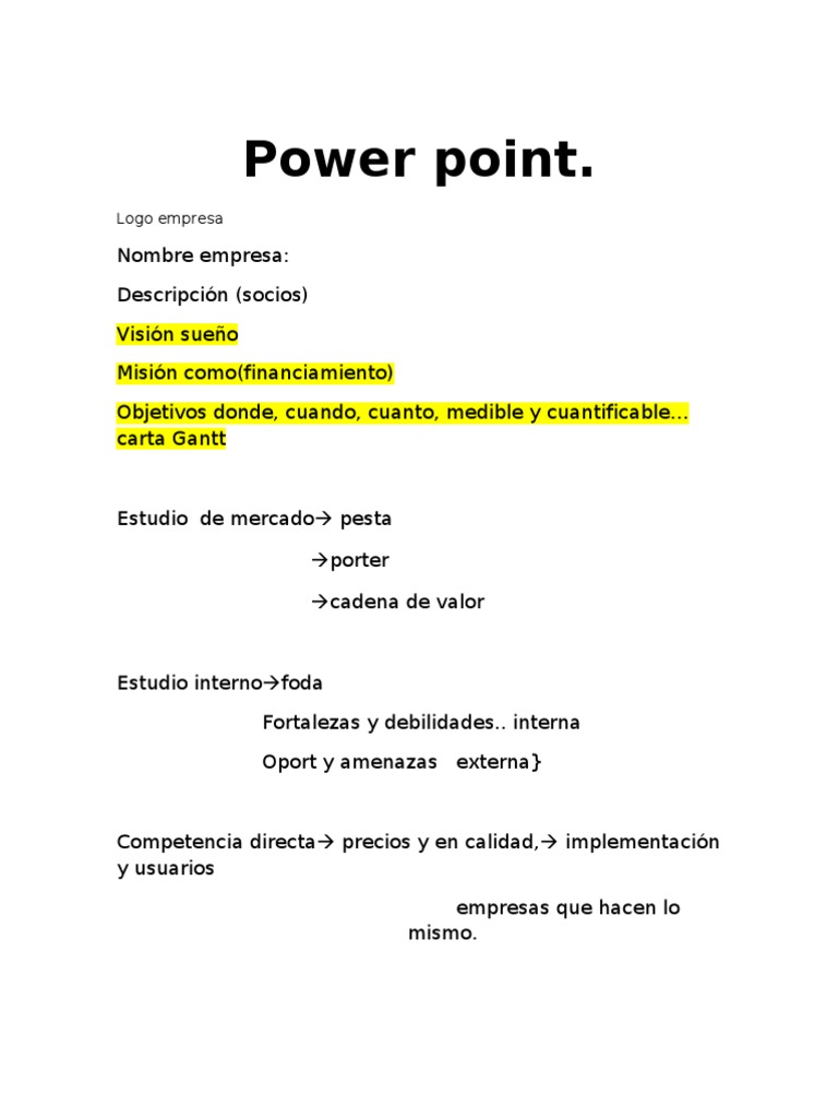 Power Point | PDF | Crecimiento personal y profesional