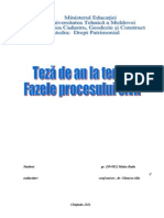 Fazele Procesului Civil