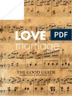 Love and Marriage Catalogue 2013