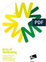 A Week of Live Arts, Workshops and Debate Focusing On Arts and Wellbeing. 19-25 November 2012