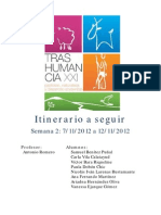 Itinerario Trashumancia 2012