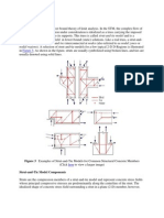 Nodal Regions) - A Selection of Strut-And-Tie Models For A Few Typical 2-D D-Regions Is Illustrated