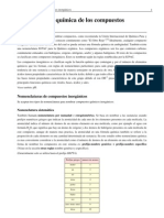 Nomenclatura química de los compuestos inorgánicos