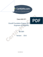 Cisco® Foundation Express For Systems Engineers (FOUNDSE)