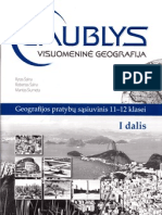 Gaublys. Visuomeninė Geografija (Geografijos Pratybų Sąsiuvinis 11 - 12 Klasei) I DALIS