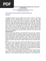 Download Tingkat Manfaat Dan Keamanan Tanaman Obat Dan Obat Tradisional by Agung Permana SN113010326 doc pdf