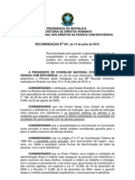 Recomendacao Concurso Publico Surdos Can 205-09 e 238-09