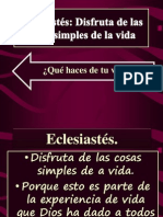 Eclesiastés IBE Callao # 8