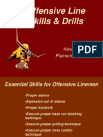 Off. Line Skills and Drills